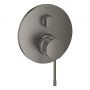 Grohe Essence 24092AL1 bateria wannowo-prysznicowa podtynkowa brushed hard graphite zdj.1