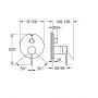 Grohe Essence 24092DC1 bateria wannowo-prysznicowa podtynkowa zdj.2