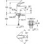 Grohe Swift 24318001 bateria umywalkowa stojąca starlight chrome zdj.2