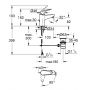 Grohe Swift 24322001 bateria umywalkowa stojąca starlight chrome zdj.2