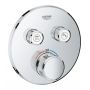 Grohe Grohtherm SmartControl 29119000 bateria wannowo-prysznicowa podtynkowa termostatyczna starlight chrome zdj.1