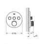 Grohe Grohtherm SmartControl 29121000 bateria wannowo-prysznicowa podtynkowa termostatyczna starlight chrome zdj.3