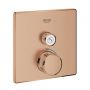 Grohe Grohtherm SmartControl 29123DL0 bateria prysznicowa podtynkowa z termostatem brushed warm sunset zdj.1