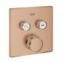 Grohe Grohtherm SmartControl 29124DL0 bateria wannowo-prysznicowa podtynkowa z termostatem brushed warm sunset zdj.1