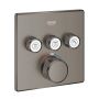 Grohe Grohtherm SmartControl 29126AL0 bateria wannowo-prysznicowa podtynkowa termostatyczna brushed hard graphite zdj.1