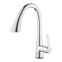 Grohe Zedra 30219002 bateria kuchenna stojąca starlight chrome zdj.5