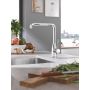 Grohe Essence 30269000 bateria kuchenna stojąca starlight chrome zdj.6