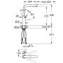 Grohe Essence 30270A00 bateria kuchenna stojąca hard graphite zdj.2