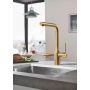 Grohe Essence 30270GN0 bateria kuchenna stojąca brushed cool sunrise zdj.3