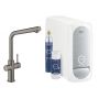Grohe Blue 31454AL1 bateria kuchenna z filtrem stojąca brushed hard graphite zdj.1