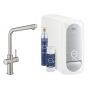 Grohe Blue 31454DC1 bateria kuchenna z filtrem stojąca supersteel zdj.1