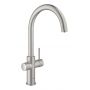 Grohe Blue 31455DC1 bateria kuchenna z filtrem stojąca supersteel zdj.1
