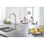 Grohe Blue 31455DC1 bateria kuchenna z filtrem stojąca supersteel zdj.5