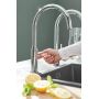 Grohe Concetto 31483002 bateria kuchenna stojąca starlight chrome zdj.4