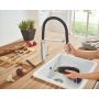Grohe Concetto 31491000 bateria kuchenna stojąca starlight chrome zdj.6