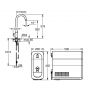Grohe Blue 31498001 zawór kuchenny stojąca chrom zdj.2