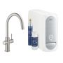 Grohe Blue 31541DC0 bateria kuchenna z filtrem stojąca supersteel zdj.1