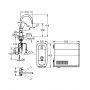 Grohe Blue 31541DC0 bateria kuchenna z filtrem stojąca supersteel zdj.2