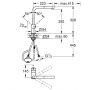 Grohe Minta 32168000 bateria kuchenna stojąca starlight chrome zdj.2