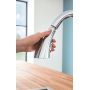 Grohe Zedra 32294002 bateria kuchenna stojąca starlight chrome zdj.5