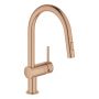 Grohe Minta 32321DL2 bateria kuchenna stojąca brushed warm sunset zdj.1