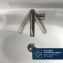 Grohe Essence 32628AL1 bateria umywalkowa stojąca brushed hard graphite zdj.10