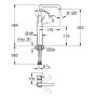 Grohe Essence New 32901001 bateria umywalkowa stojąca starlight chrome zdj.2