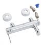 Grohe Essence 33624001 bateria wannowo-prysznicowa ścienna starlight chrome zdj.3