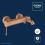 Grohe Essence 33624DL1 bateria wannowo-prysznicowa ścienna brushed warm sunset zdj.3