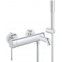 Grohe Essence 33628001 bateria wannowo-prysznicowa ścienna starlight chrome zdj.1