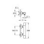 Grohe Grohtherm 1000 Cosmopolitan M 34065A02 bateria prysznicowa ścienna termostatyczna hard graphite zdj.2