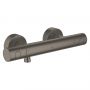 Grohe Grohtherm 1000 Cosmopolitan M 34065AL2 bateria prysznicowa ścienna z termostatem brushed hard graphite zdj.1