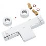 Grohe Grohtherm 34174001 bateria wannowo-prysznicowa ścienna termostatyczna chrom zdj.3