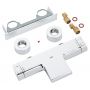 Grohe Grohtherm 2000 34464001 bateria wannowo-prysznicowa ścienna termostatyczna starlight chrome zdj.4