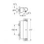 Grohe Grohtherm 2000 34469001 bateria prysznicowa ścienna termostatyczna starlight chrome zdj.2