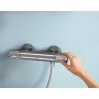 Grohe Precision Feel 34788000 bateria wannowo-prysznicowa ścienna termostatyczna starlight chrome zdj.4
