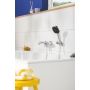 Grohe Precision Feel 34788000 bateria wannowo-prysznicowa ścienna termostatyczna starlight chrome zdj.8