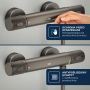 Grohe Precision Feel 34790AL0 bateria prysznicowa ścienna z termostatem brushed hard graphite zdj.4