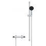 Grohe Precision Flow 34805001 bateria prysznicowa ścienna termostatyczna starlight chrome zdj.3