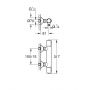 Grohe Precision 34840000 bateria prysznicowa ścienna termostatyczna chrom zdj.2
