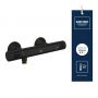 Grohe Precision Flow 348402430 bateria prysznicowa ścienna z termostatem czarna zdj.6