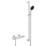 Grohe Precision Start 34854001 bateria prysznicowa ścienna termostatyczna starlight chrome zdj.1