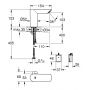 Grohe BauCosmopolitan 36451000 bateria umywalkowa stojąca elektroniczna chrom zdj.2