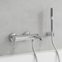 Grohe Essence 33628001 bateria wannowo-prysznicowa ścienna starlight chrome zdj.4