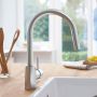 Grohe Concetto 31483DC2 bateria kuchenna stojąca supersteel zdj.5