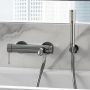 Grohe Essence 33624AL1 bateria wannowo-prysznicowa ścienna brushed hard graphite zdj.6