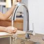Grohe Zedra 30219002 bateria kuchenna stojąca starlight chrome zdj.9