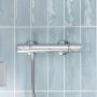 Grohe Precision Start 34854001 bateria prysznicowa ścienna termostatyczna starlight chrome zdj.6