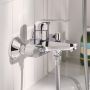 Grohe Swift 24335001 bateria wannowo-prysznicowa ścienna chrom zdj.8