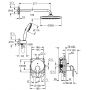 Grohe Start 25292000 zestaw prysznicowy podtynkowy z deszczownicą chrom zdj.2